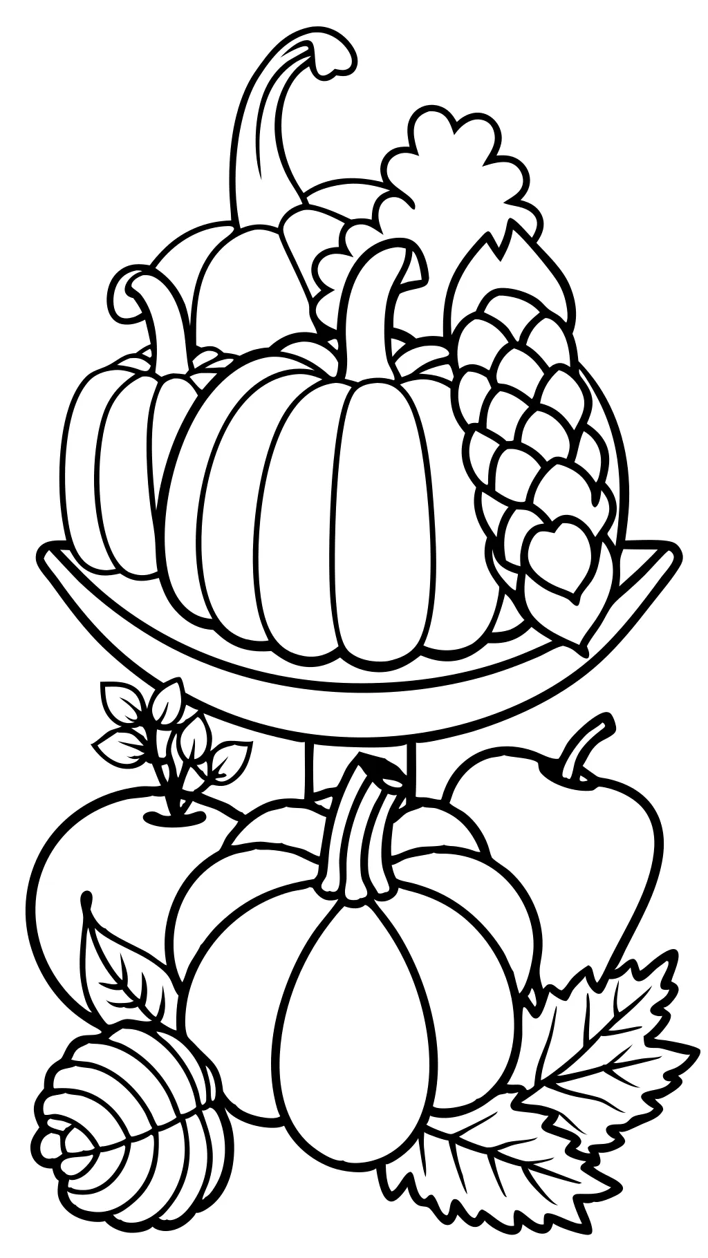 coloriages gratuits Thanksgiving